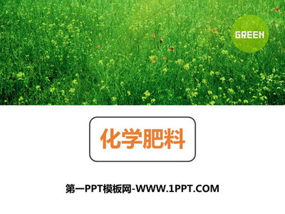 《化学肥料》PPT课件——高效农业的绿色动能与科学应用